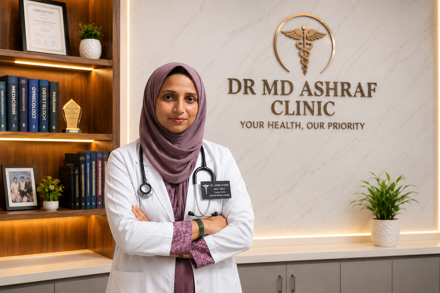 Dr. Sabina Yasmin, Gynecologist & Women's Health Specialist at DR MD ASHRAF CLINIC Katihar